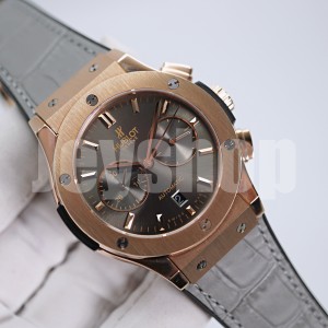 HB/위블로 클래식 퓨전 크로노 에버로즈 썬레이 42mm//