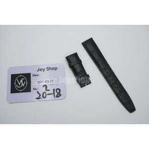 (판매 완료)  아이더블류씨 BLACK 20-18mm (IWC-6)