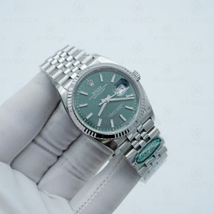 CLEAN클린/롤렉스 데이저스트 36mm 그린바