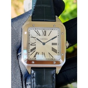 (판매완료) F1/까르띠에 산토스 뒤몽 엑스 라지 WSSA0032