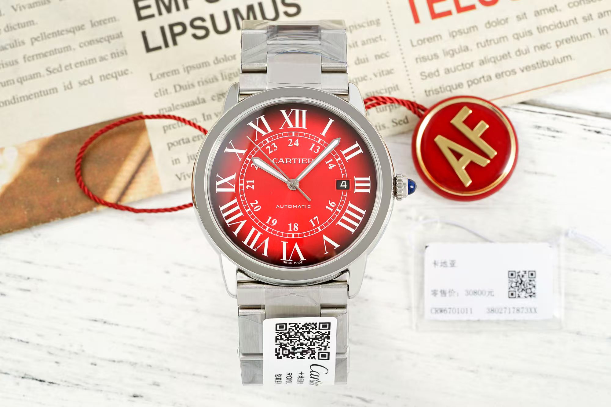 AF/까르띠에 롱드솔로 42mm