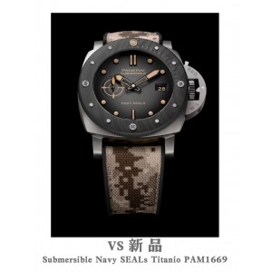 VS/ 파네라이 Submersible Navy SEALS PAM1669 47MM