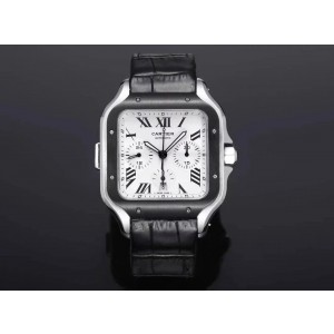 까르띠에 산토스 WSSA0017 43.3MM