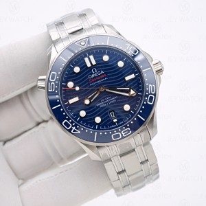 VS/오메가 씨마스터 다이버 300M V4 블루（무브 개선）