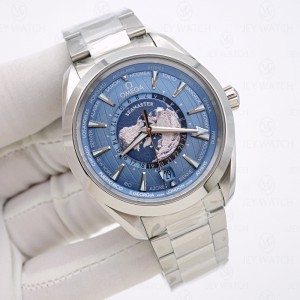 VS/오메가 아쿠아테라 월드타이머 썸머 블루