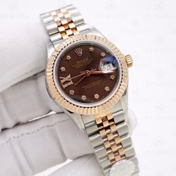 TW/RS/롤렉스 데이저스트 레이디 초콜릿 별다이아 28MM