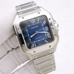 (중국당일발송)BV/산토스 드 까르띠에 워치 썬레이 블루 라지 V2