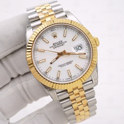 VS/롤렉스 데이저스트 주빌리 41mm 콤비 화이트바 126333//