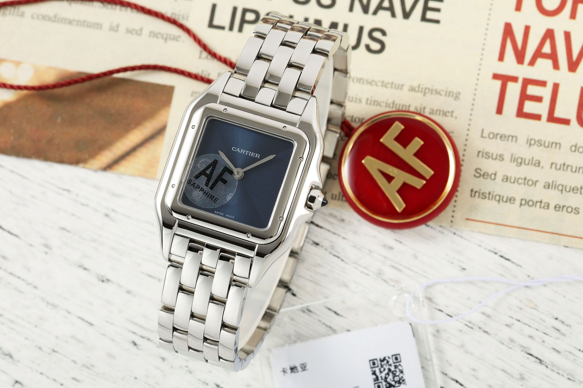 AF/까르띠에 팬더 자개 27MM×37MM