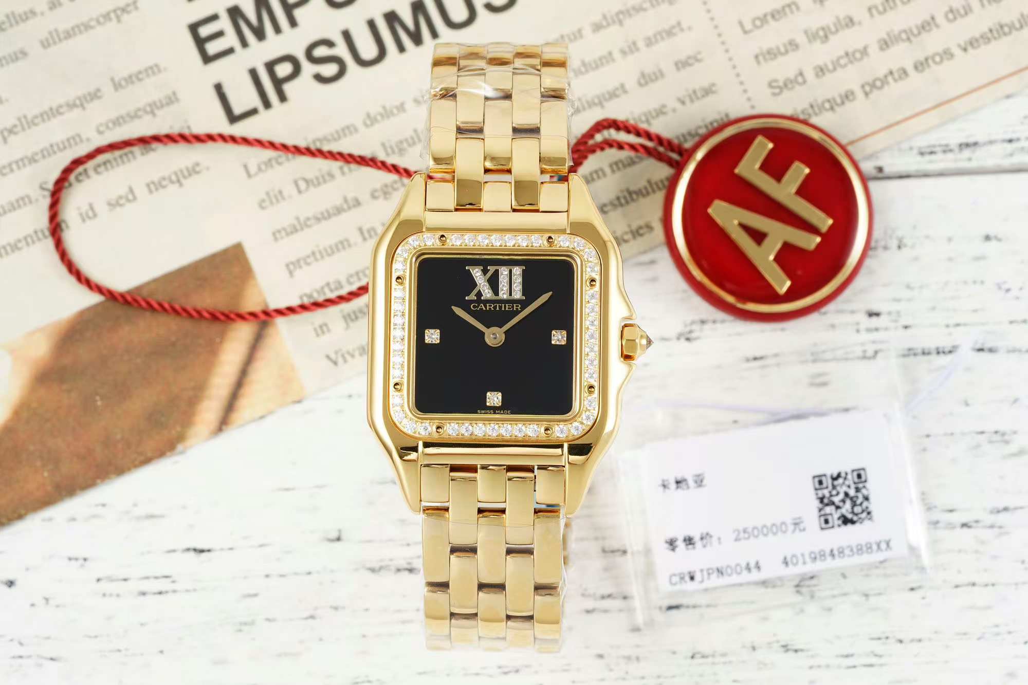 AF/까르띠에 팬더 자개 27MM×37MM