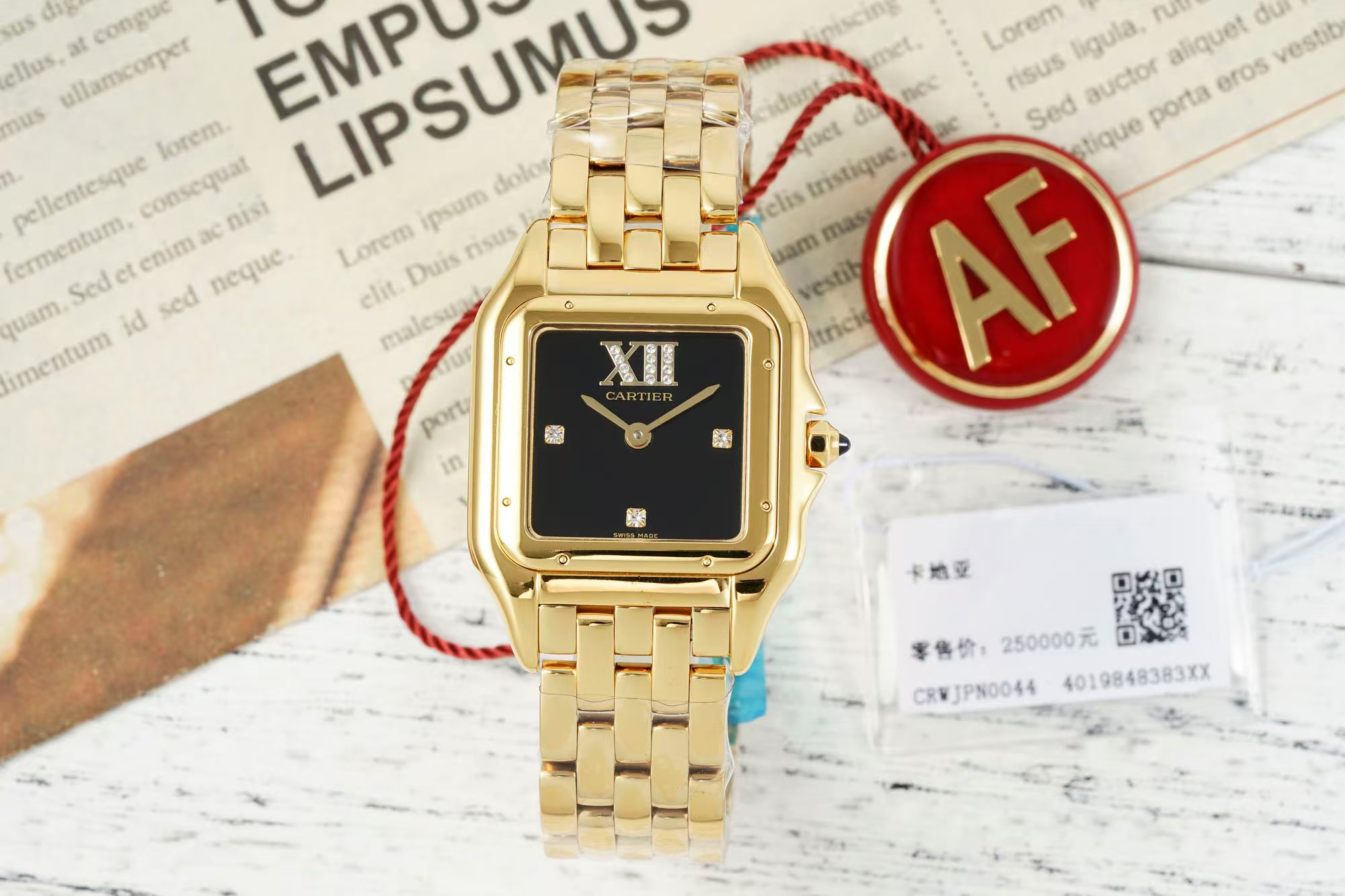 AF/까르띠에 팬더 자개 27MM×37MM