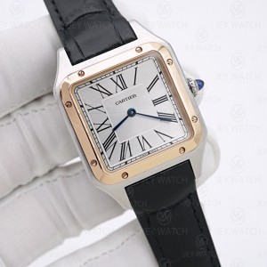 AF/ 까르띠에 산토스 뒤몽 라지 에버로즈 콤비