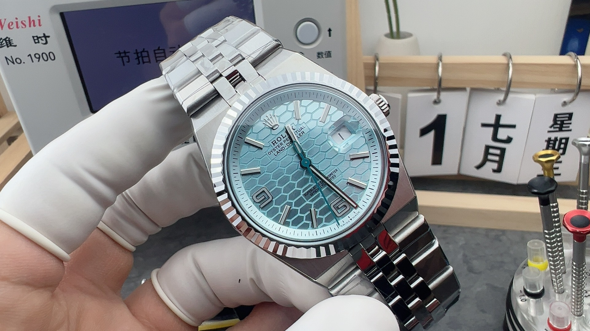ES/롤렉스 랜드웰러 Land-Dweller 40mm V2