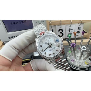 GS/롤렉스 데이저스트 여성 31MM 자개 10P 페이브