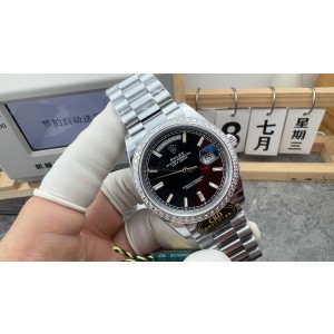 CBD/롤렉스 데이데이트 40mm 바인덱스 페이브
