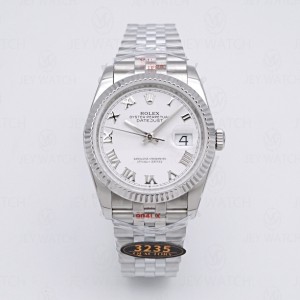 QF/ 롤렉스 데이저스트 주빌리 로만 36mm 126334