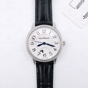Q8/예거 르쿨트르 랑데부 클래식 나잇 & 데이 34mm 레더