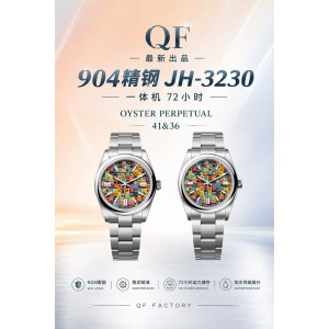 QF/ 롤렉스 오이스터 퍼페츄얼 멀티 컬러드