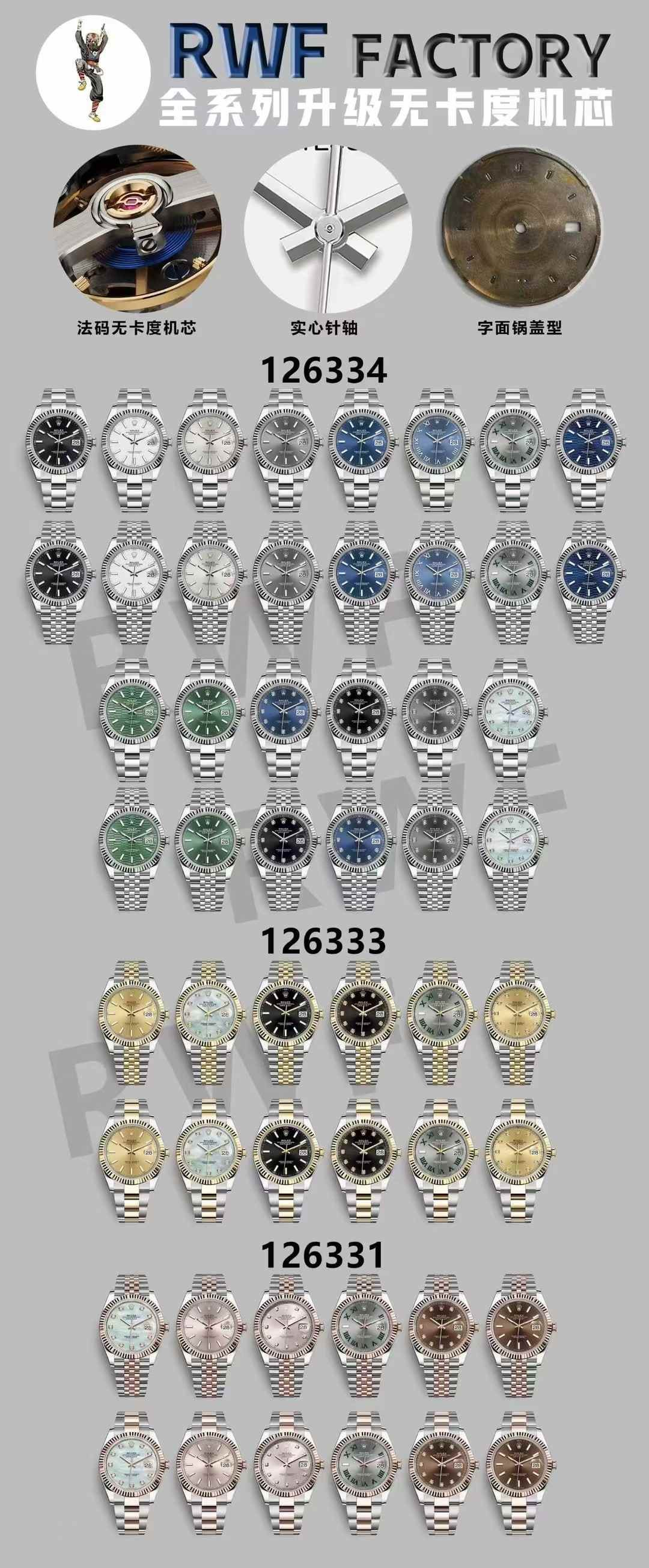 RWF/롤렉스 데이저스트 41MM (프리스프렁)