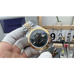 CPLUS/롤렉스 데이저스트 주빌리 41mm 콤비 윕블던 126333