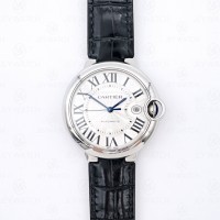 （판매완료 ）CR/ AF 발롱블루 드 까르띠에 40mm 오토메틱 레더