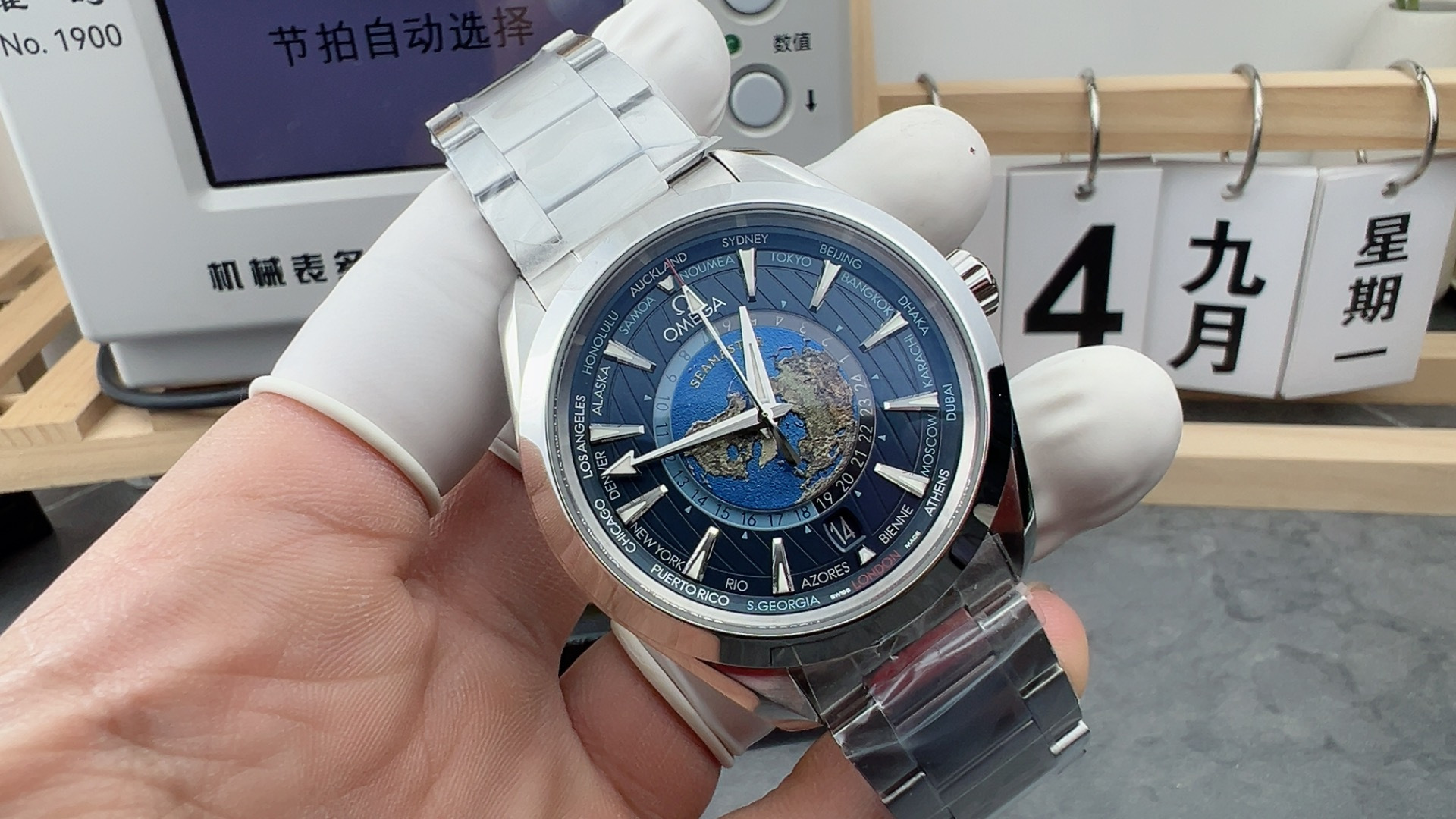 欧米伽 bls航空计时