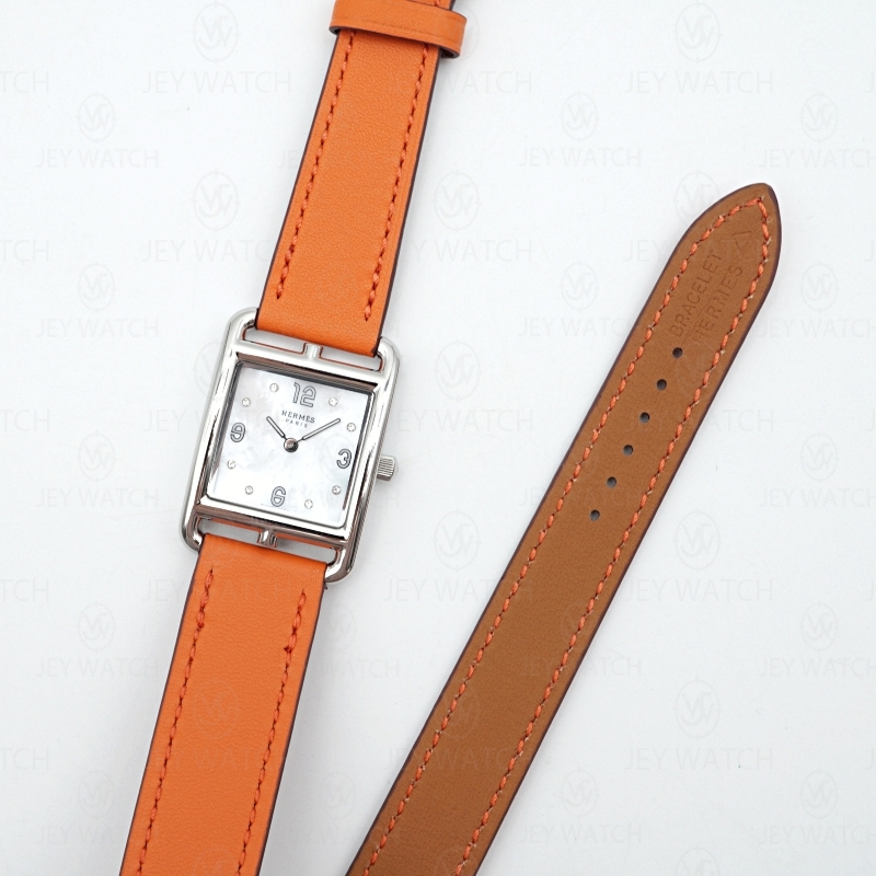 에르메스 Cape Cod  Long  strap 케이프 코드 워치 더블 스트렙  23mm 스몰